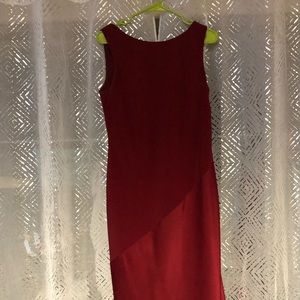 Talbots size 12 red cocktail dress